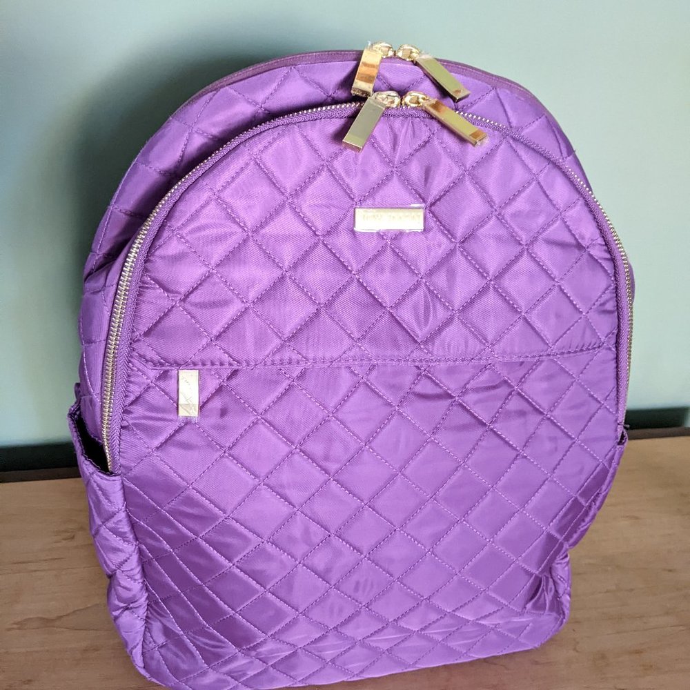 Joy & Iman Diamond Quilted Backpack